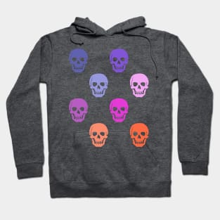 Colorful Skulls Hoodie